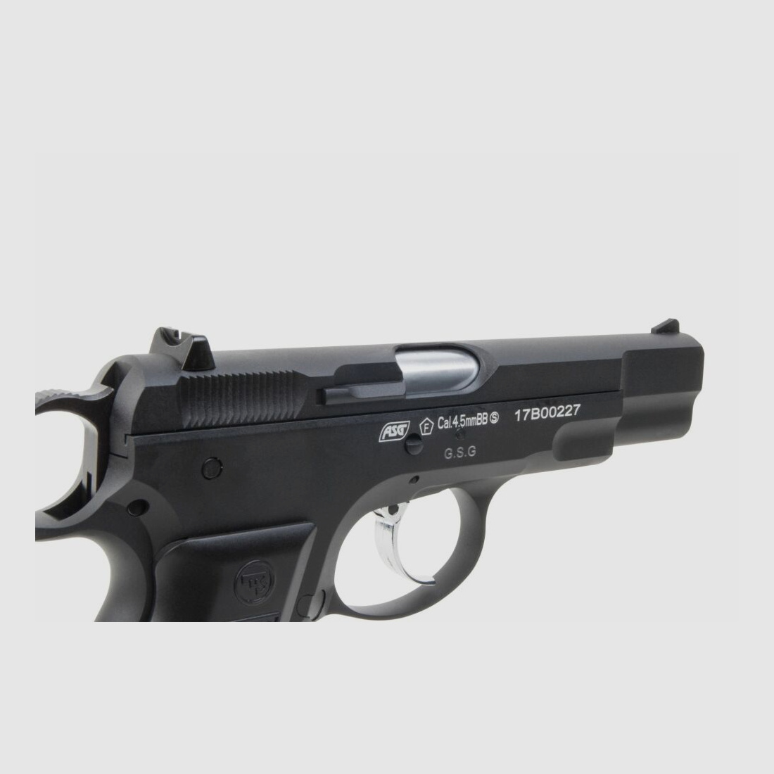 CZ 75 Schwarz 4,5mm BB Druckluft Co2 BlowBack
