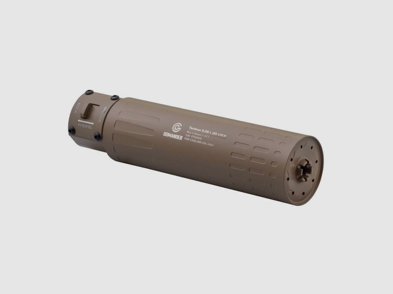 Suppressor Gomander Tactinox 5.56 L QD Lock Black, image 2 of 10