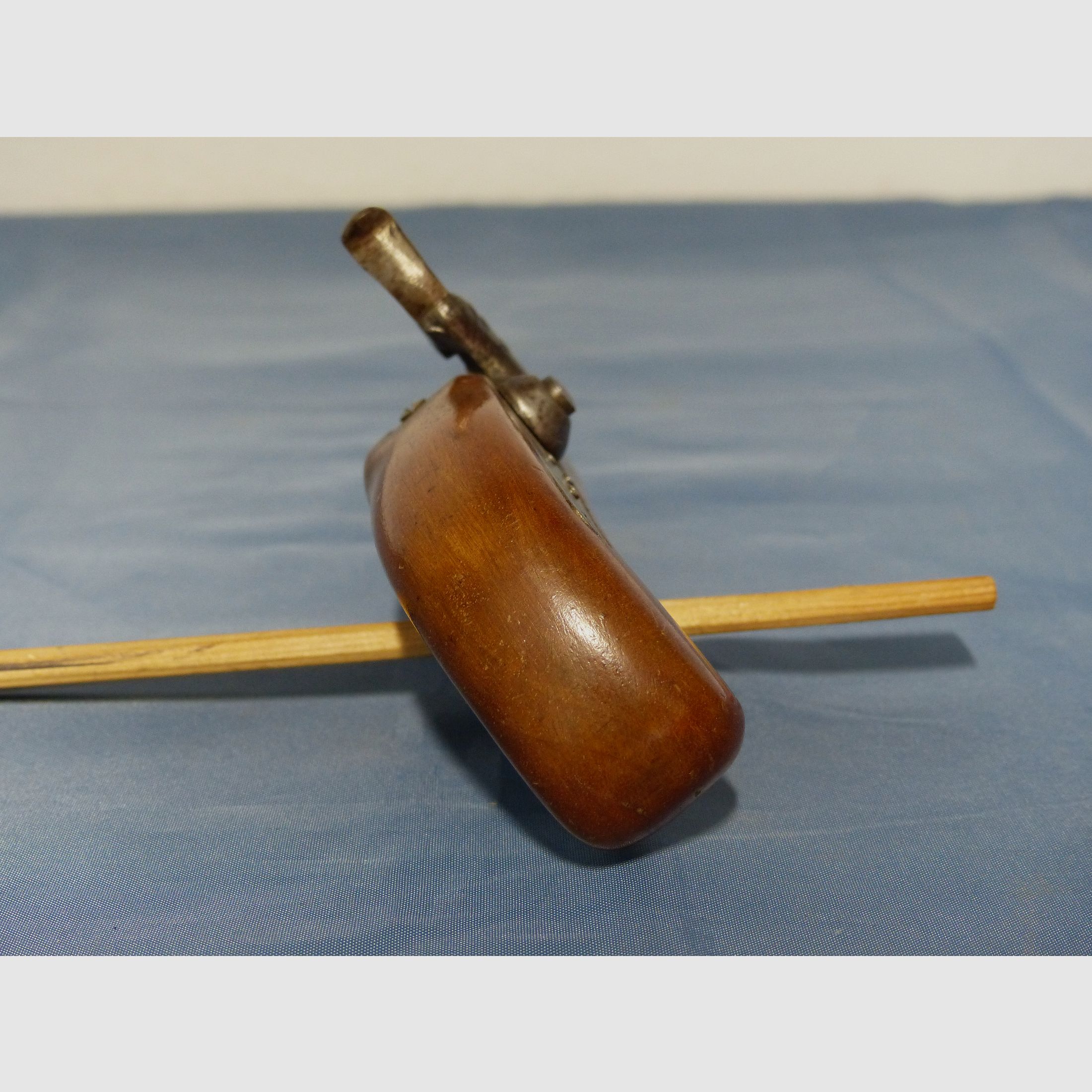 Vorderlader Perkussion Pistole Derringer antik vintage