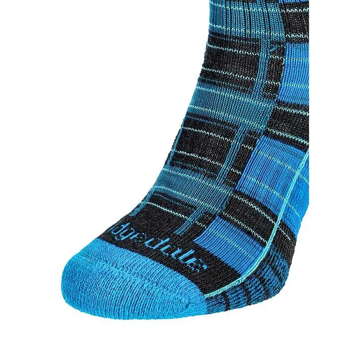Men’s socks Bridgedale Hike Lightweight Merino Performance Boot Blue/Grey, image 2 of 4