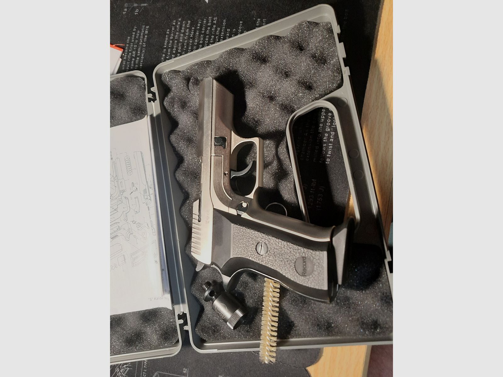 Record Cop Nickel 9mm pak Schreckschuss