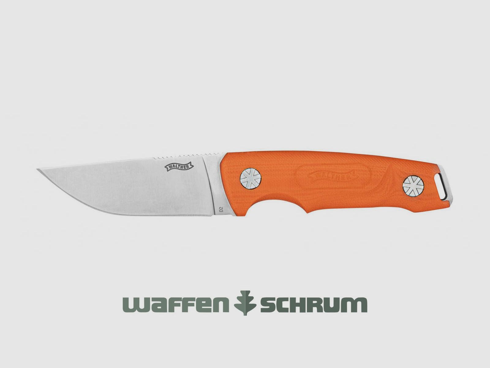 Couteau Walther HBF1 Longueur de la lame 8,4 cm - Couteau à une main avec clip de ceinture