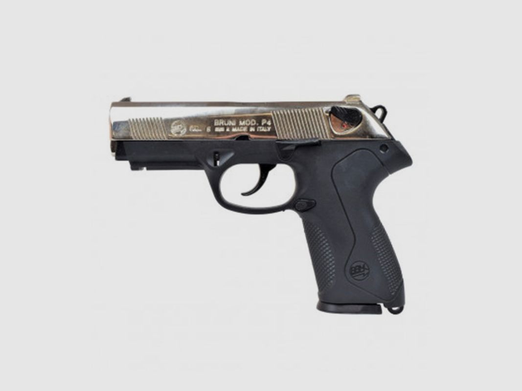 PISTOLA A SALVE – BRUNI REPLICA BERETTA PX4 / P-4 CAL. 8MM (NICKEL), immagine 1 di 2