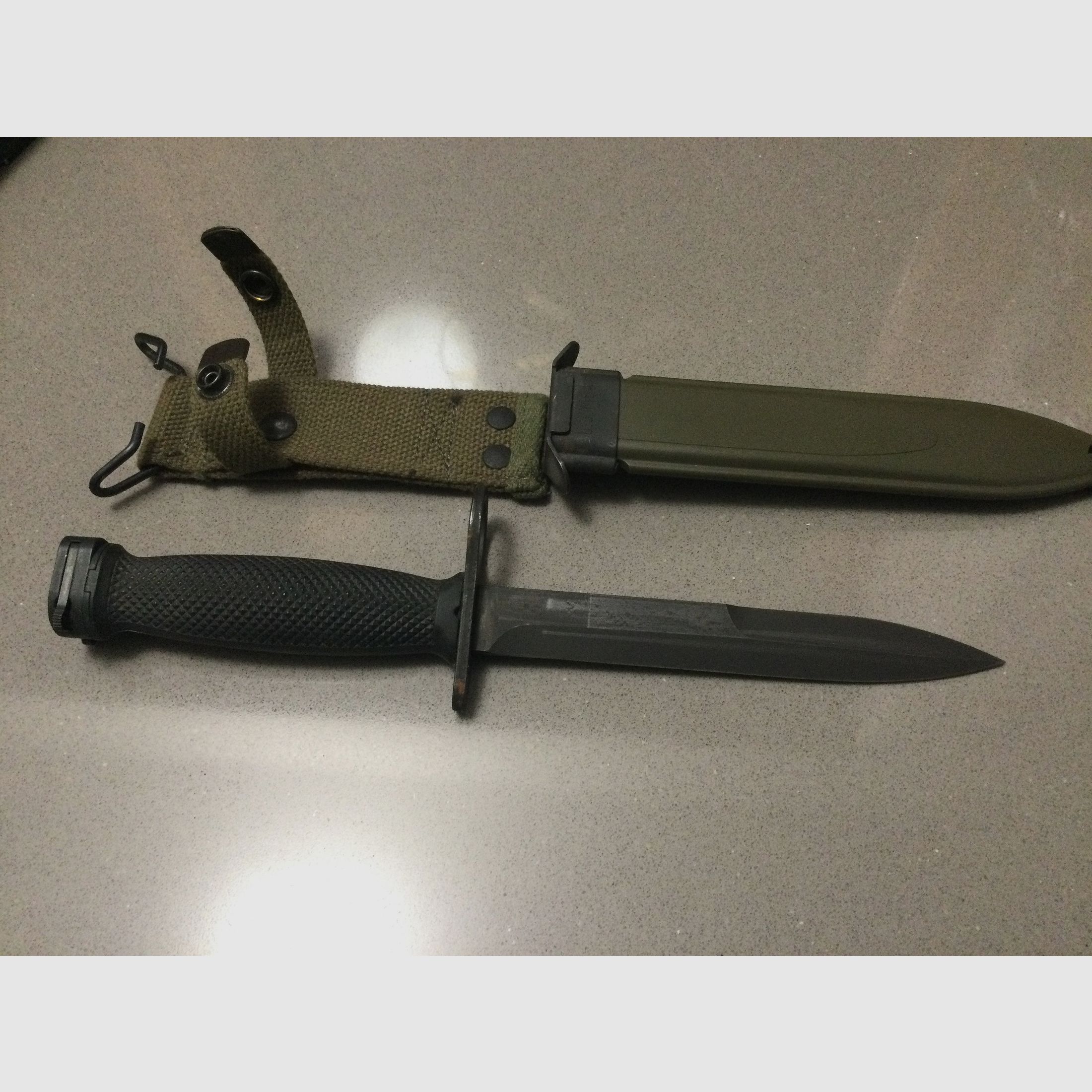 U.S M8AI Bayonet Knife, Messer. Schöne Erhaltung, guter Zustand