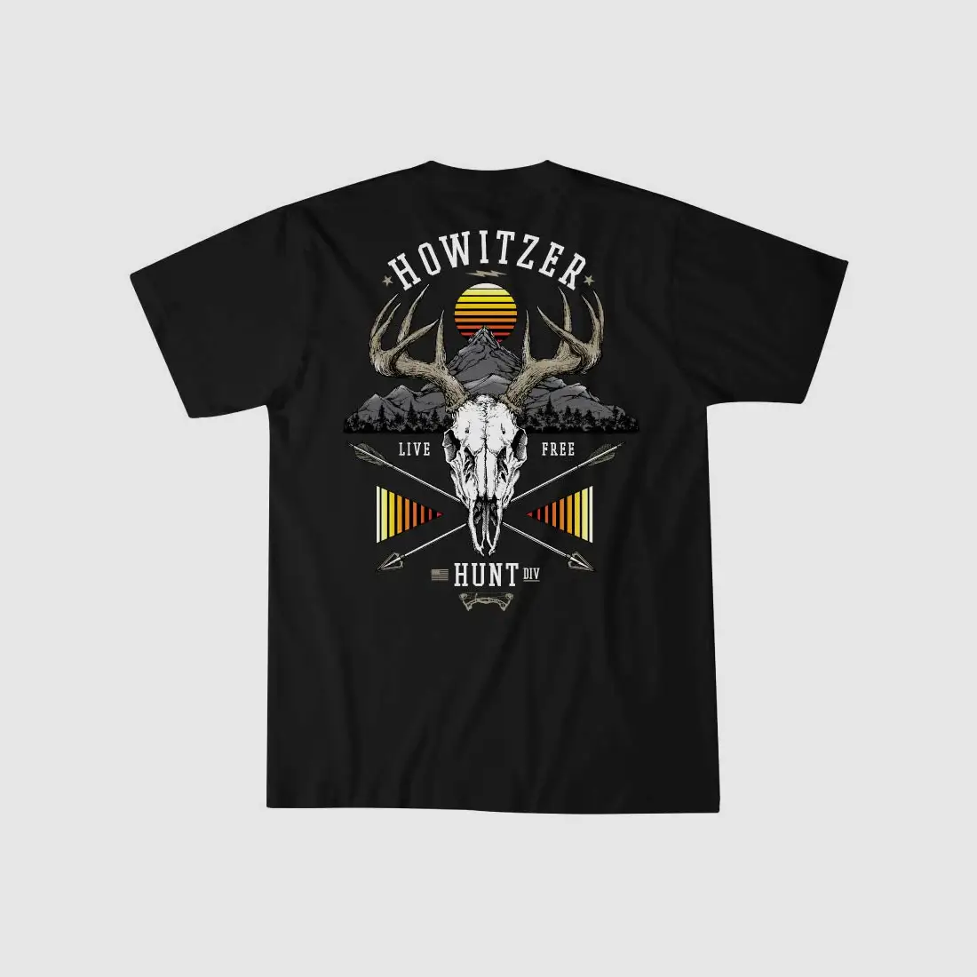 T-Shirt MOUNTAIN STRONG, black, image 1 of 4