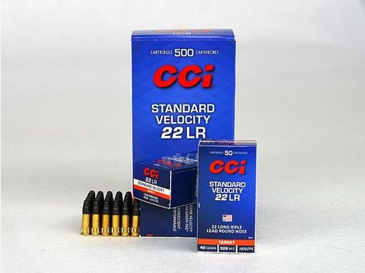 CCi Standard Velocity .22 lfb, 40grs