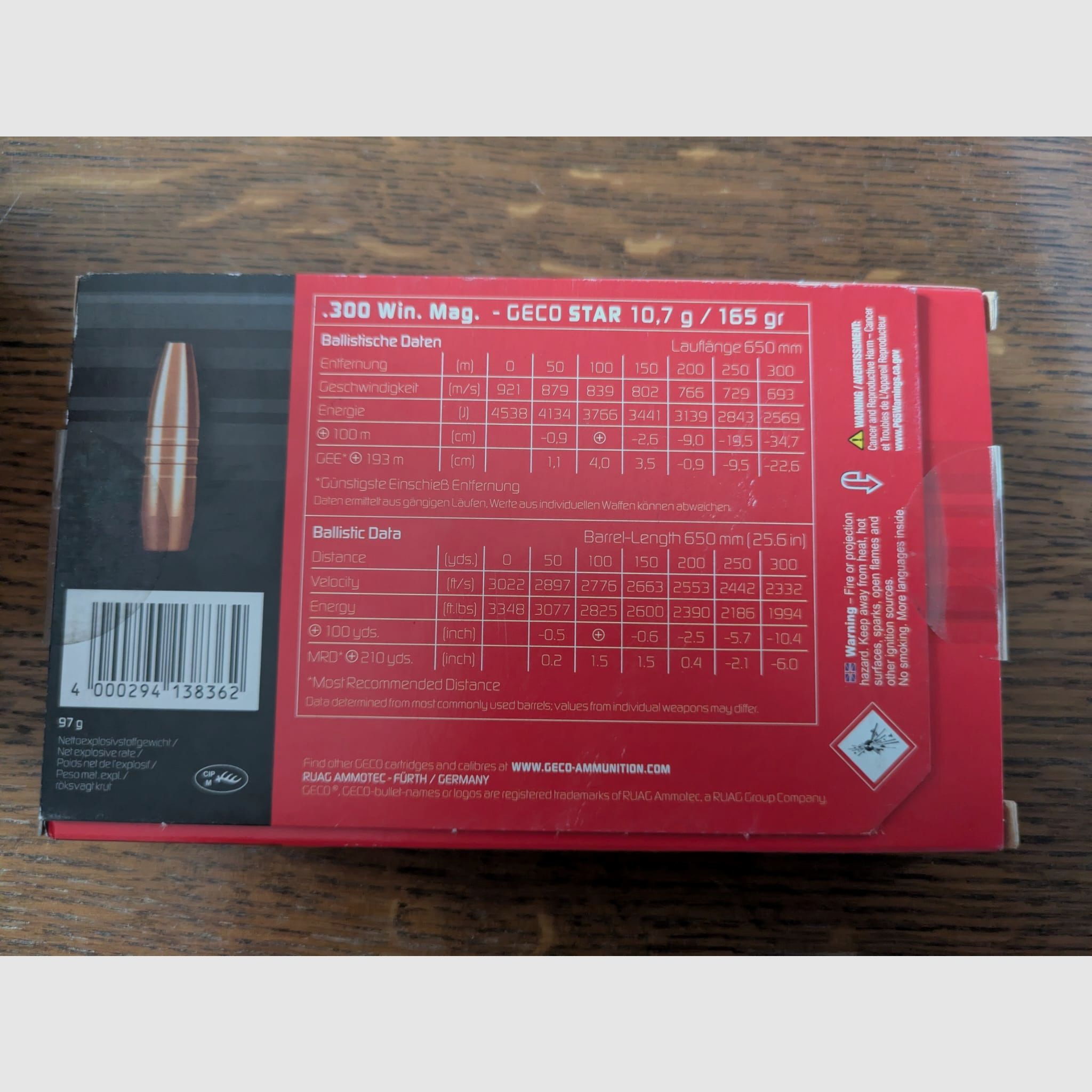 Geco Star .300 Win Mag