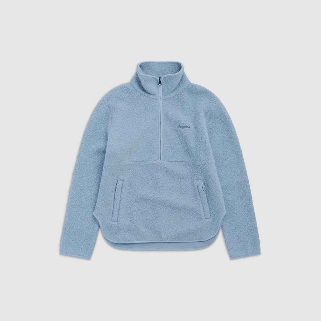 Bergans Myken Half-Zip Merino Pile Women's Light Dusty Blue L