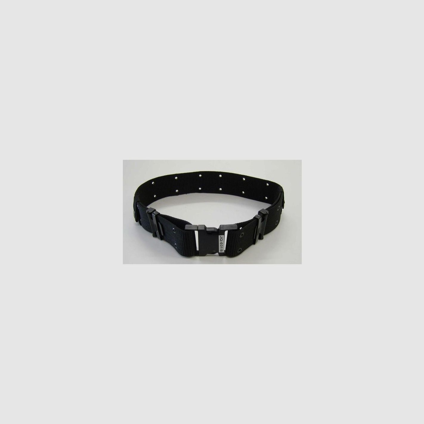 Zwarte Militaire Riem