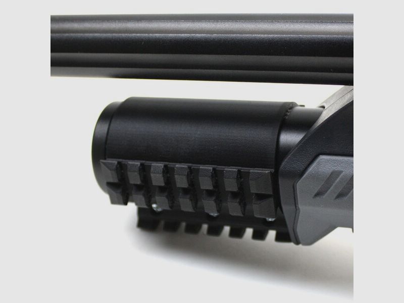 Carbon Tankklemme, Bottle Clamp 70mm mit 3x Picatinny für AEA Megalodon