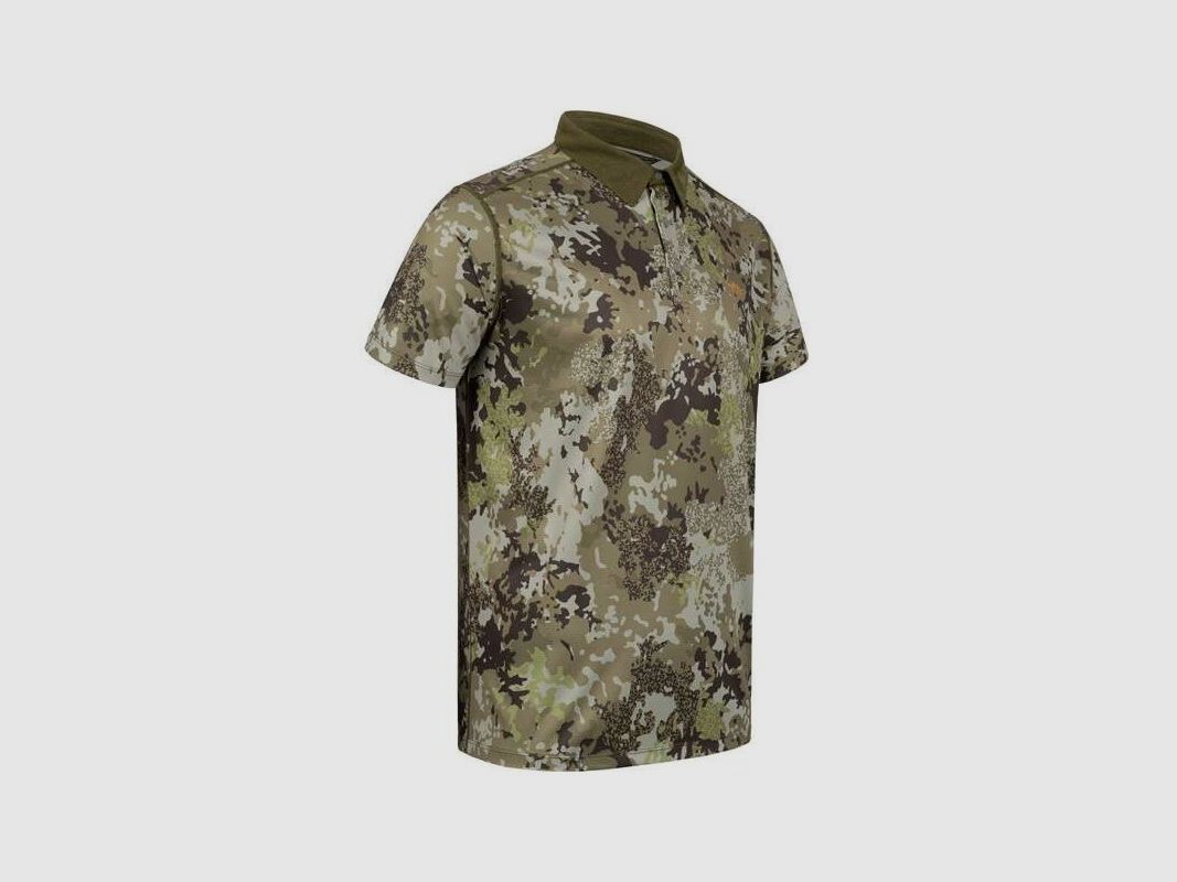 Blaser Herren Competition Polo Shirt HunTec Camo L