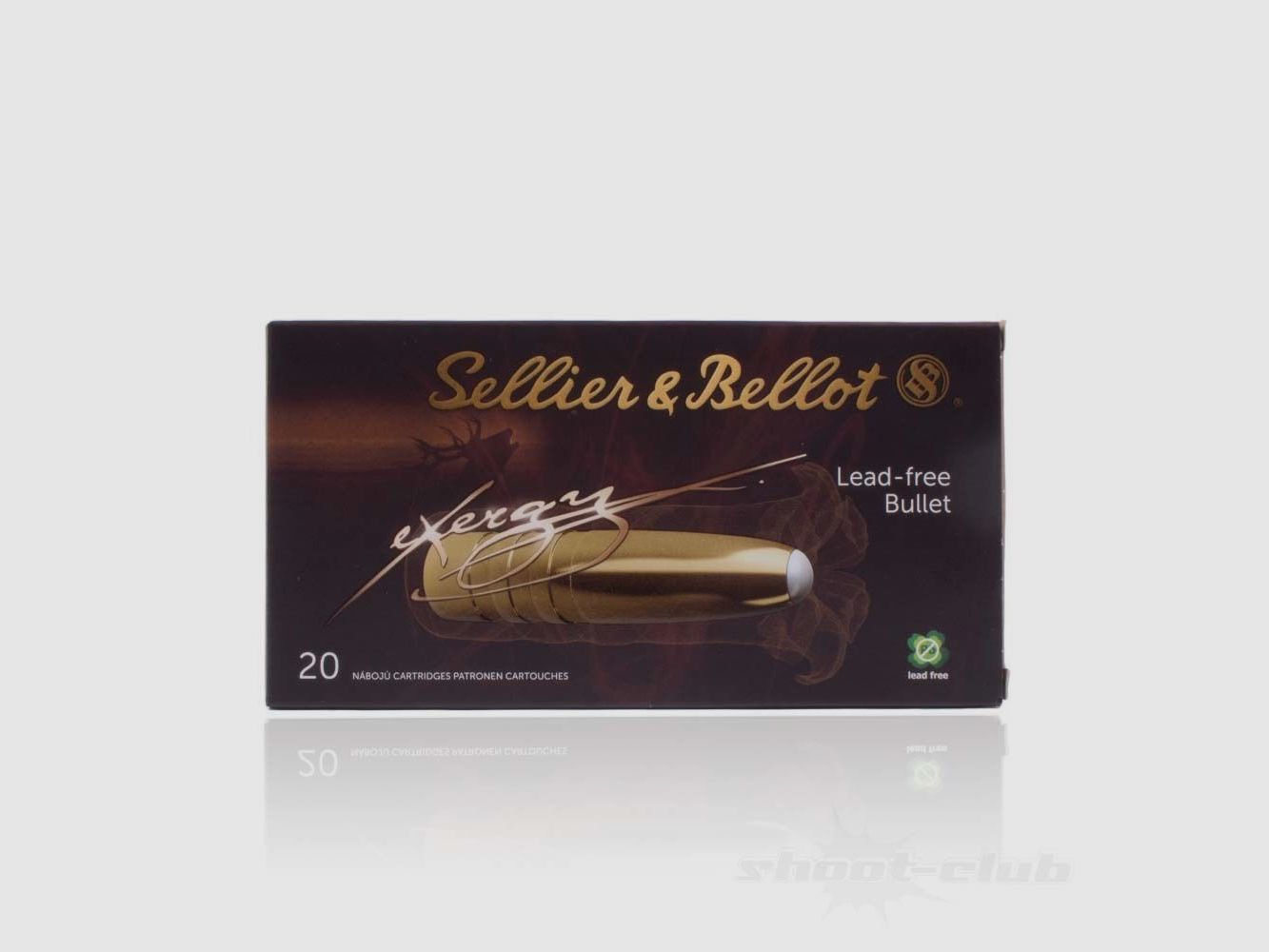Sellier & Bellot eXergy 12,7g / 196grs - 20Stk