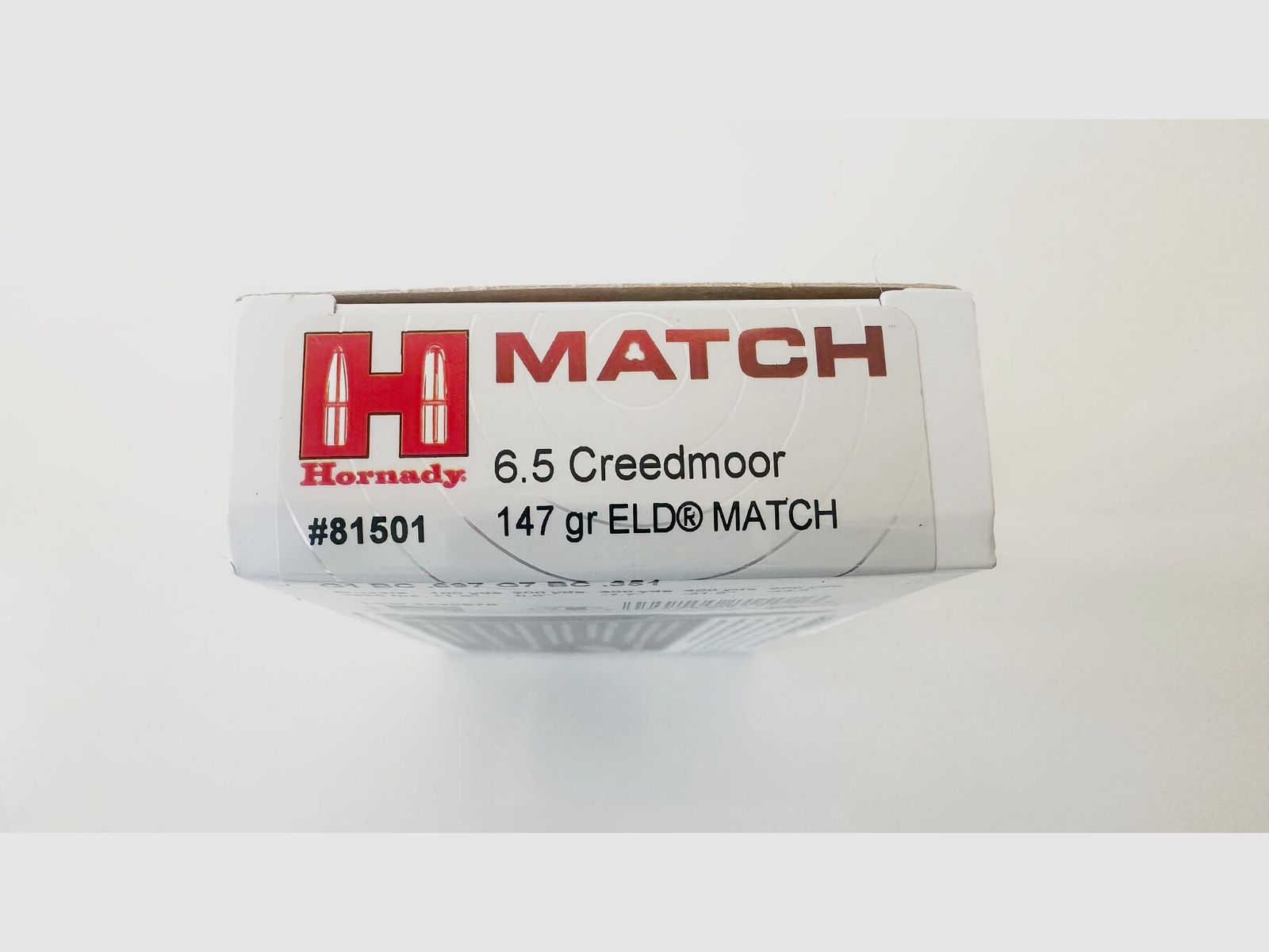 Hornady 147 grs. ELD Match