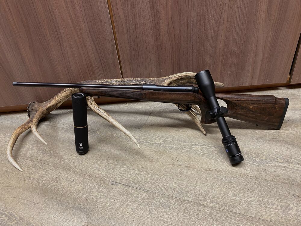 Mauser M18 Max Pure, with Zeiss Conquest V6 2-12x50 M, with rail