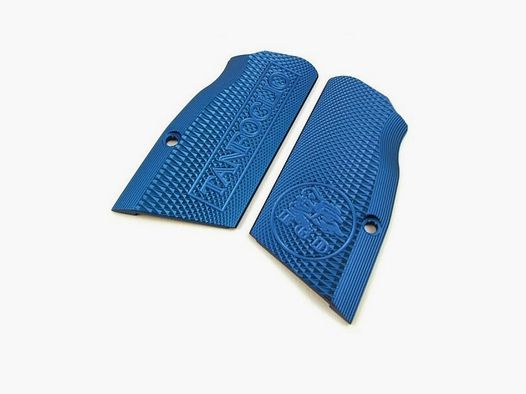 Original TANFOGLIO XTREME EGD Grip / Griffschalen in Blau - Top Zustand
