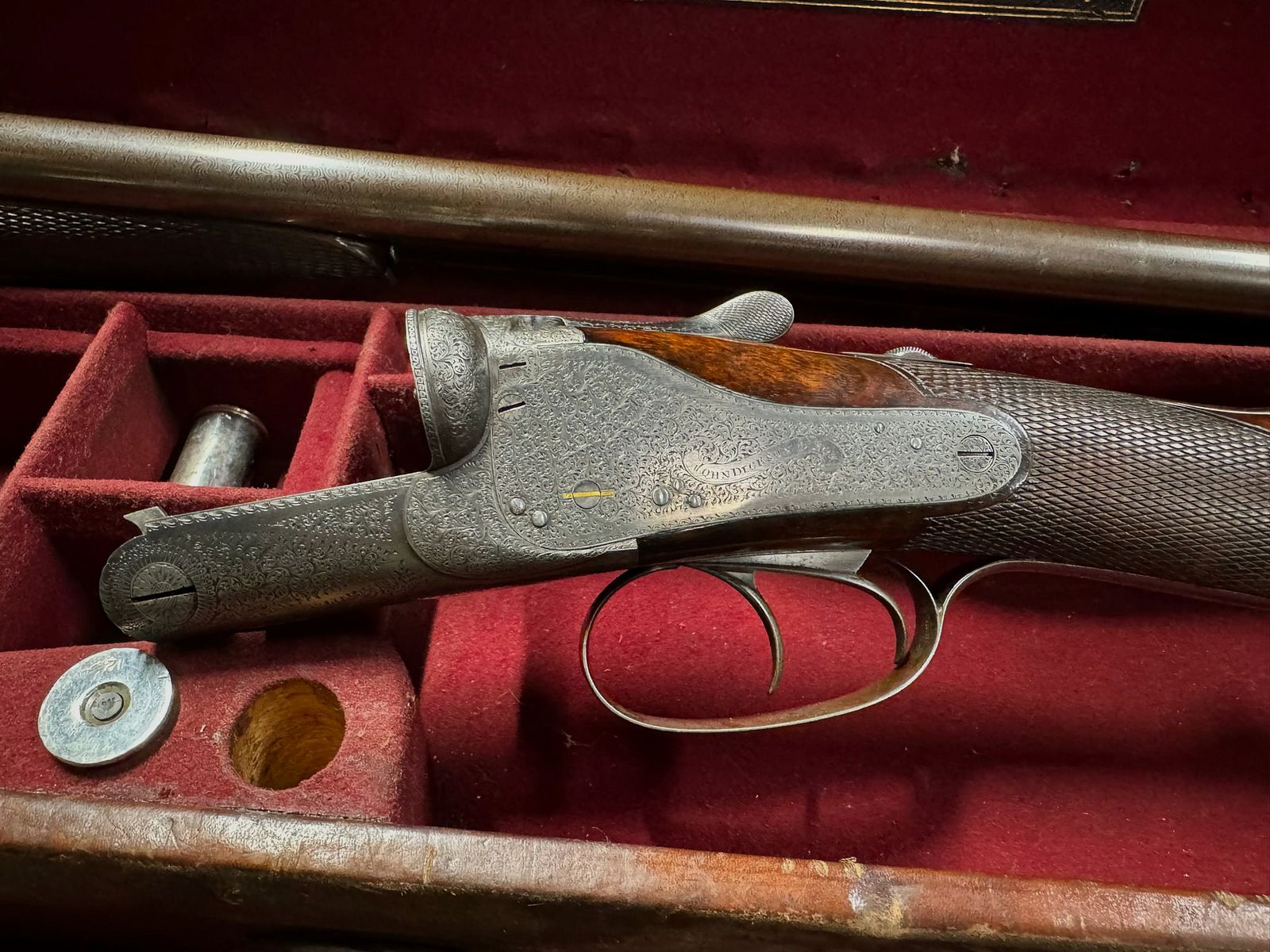 Fusil superposé calibre 12 JOHN DICKSON, image 2 sur 3