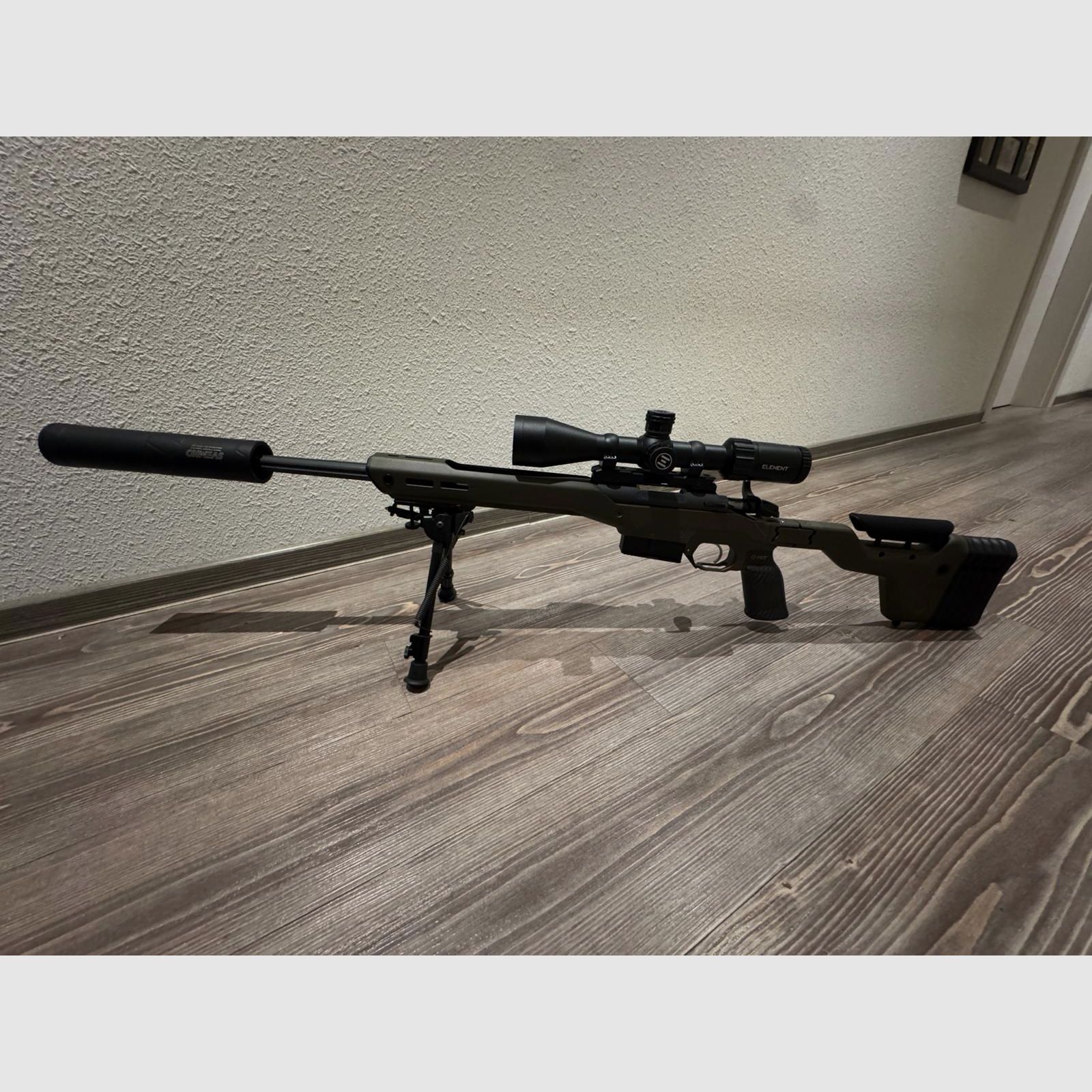 Bergara B14 agujero de pulgar cal. 6,5 PRC con culata plegable de carbono MDT HNT 26 cazador