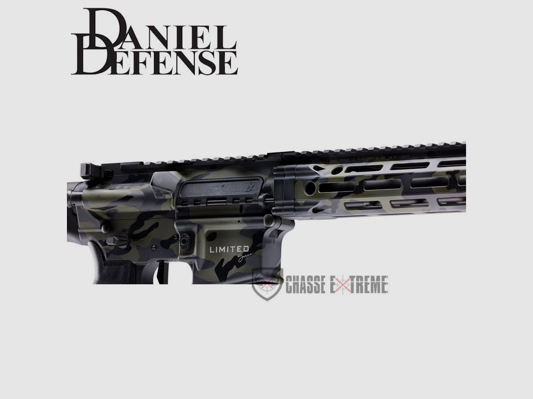 Geweer DANIEL DEFENSE M4 V7 Pro Dark Aces Kal. 223 Rem Beperkte Editie, afbeelding 3 van 4