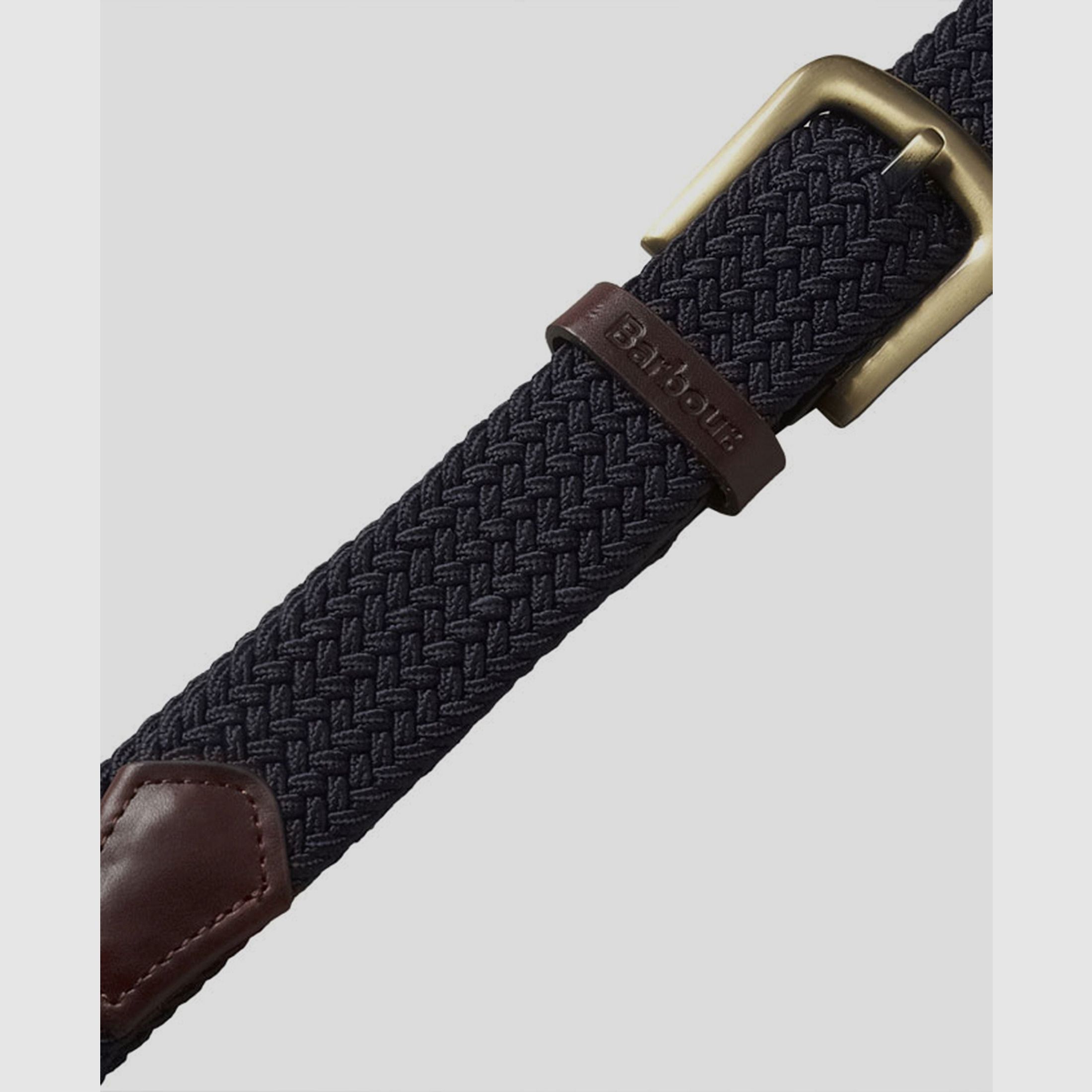 Barbour Stretch Riem Gevlochten