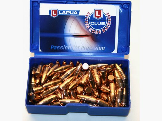 100 Stück LAPUA OTCE Cutting Edge MATCH (<25mm!) Geschosse .308 7.85mm | 100grs 6,5g #G477 4PL7224