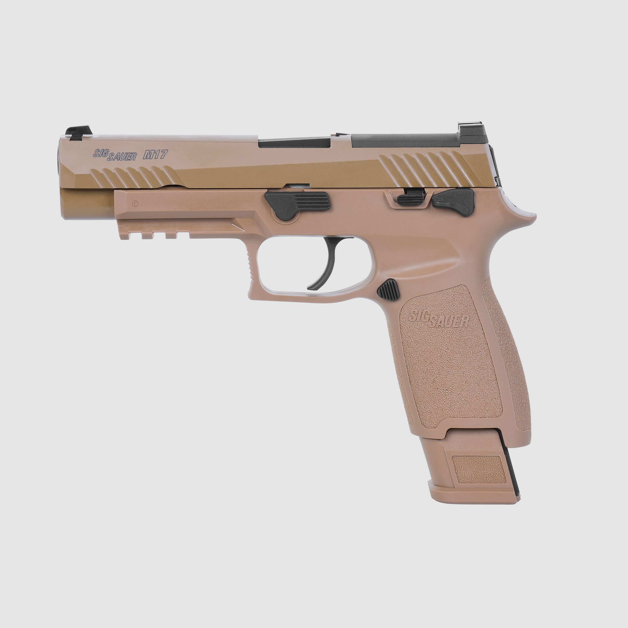 <SIG SAUER ProForce P320-M17 Tan 6mm - Airsoft Co2 BlowBack>
