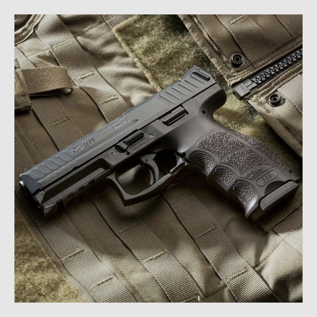 Heckler & Koch Pistole, Heckler & Koch SFP9-SF (Special Forces), 9x19; 9mm Para; 9mm Luger