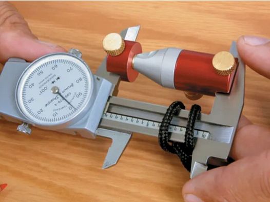 Hornady Lock-N-Load Rimfire Thickness Gauge RF17 | Precise Rim Thickness Measurement for .17 & .22 Rimfire