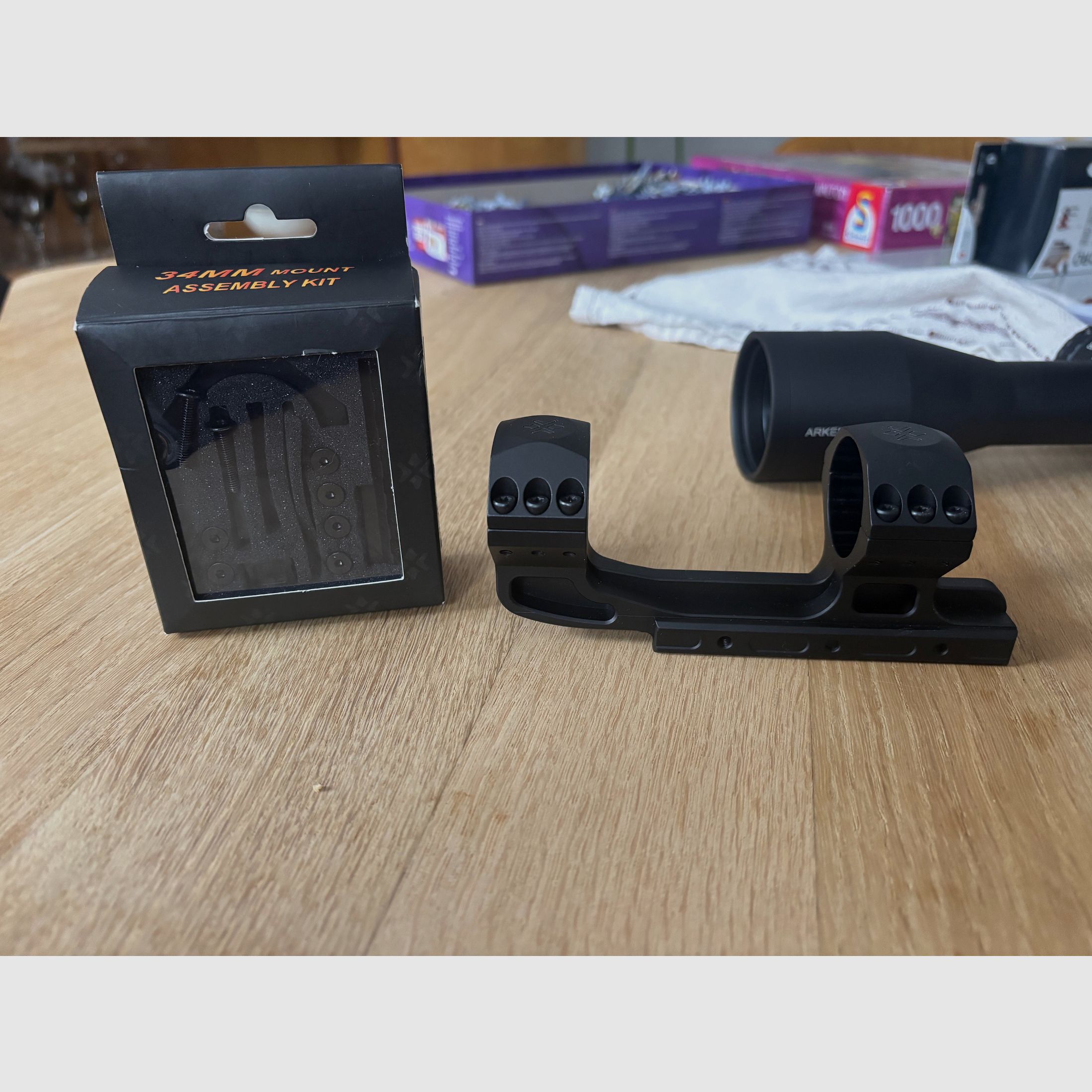 Vector Optics Accu Montage 34 mm + Assembly Kit 