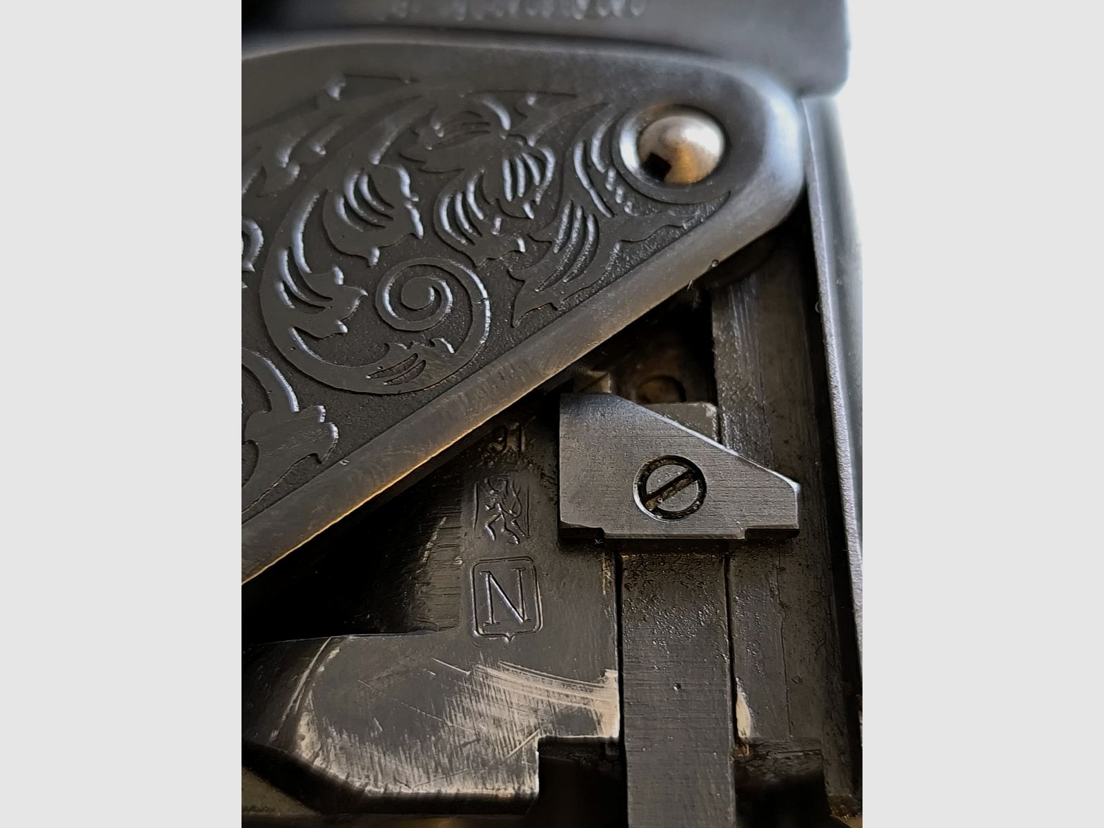 Brünner double-barreled shotgun