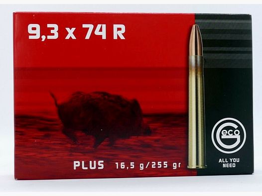 Geco 9,3X74 R TM Plus 16,5g/255grs
