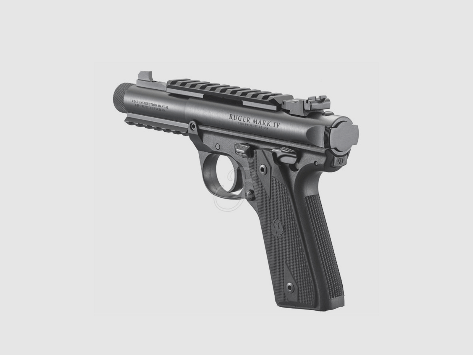 PISTOLE – RUGER – 22/45 MKIV .22LR 4,4″ TACT(F) POLY +1C, Bild 2 von 3