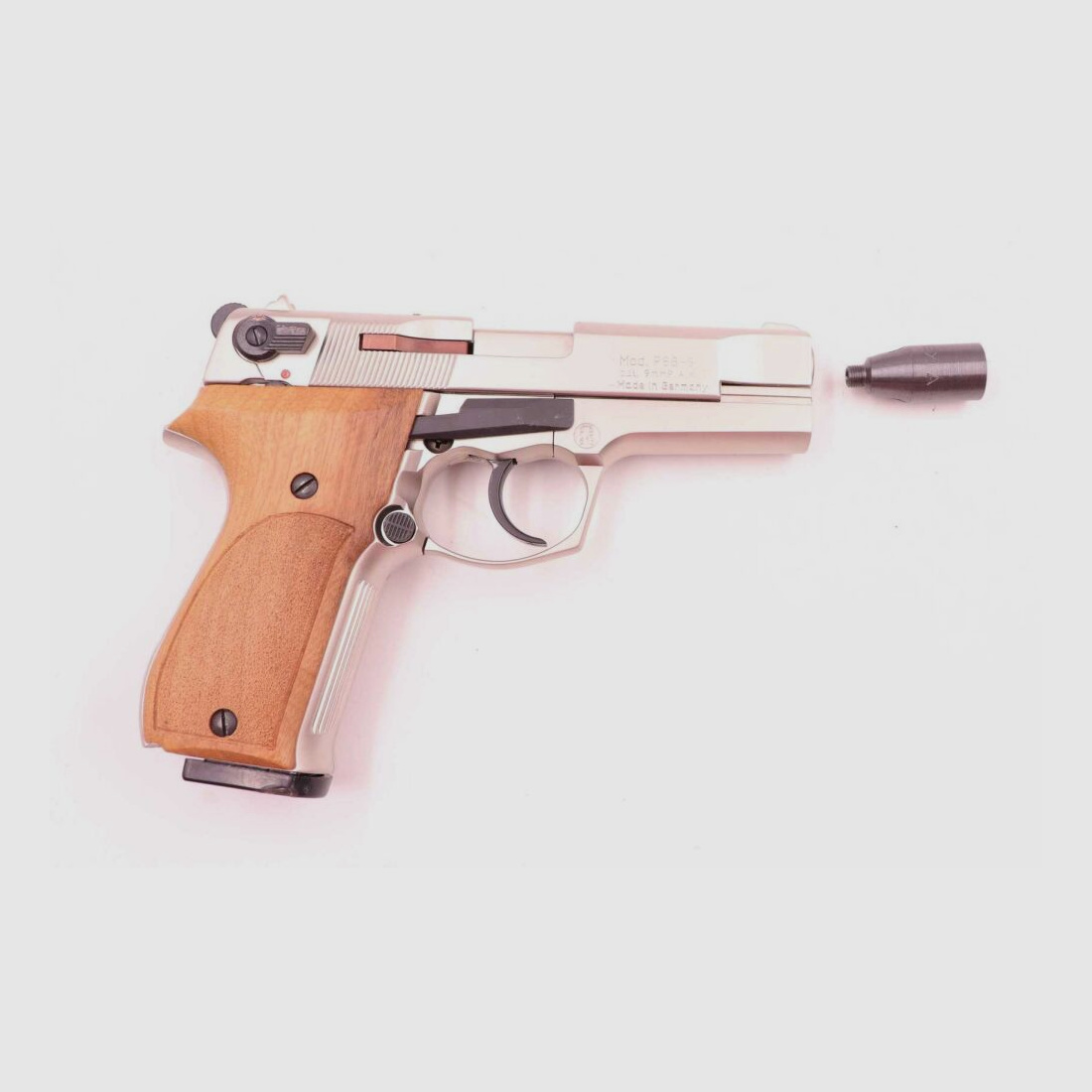 Walther - Ulm P88-9 Compact Luxus verchromt