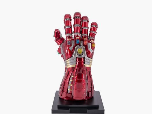 Iron Man Handschuh aus Metall mit Licht