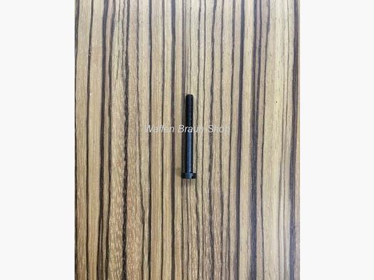 Nill Standardschrauben mit zylindrischem Kopf und Schlitz M3x28mm, Stahl, brüniert