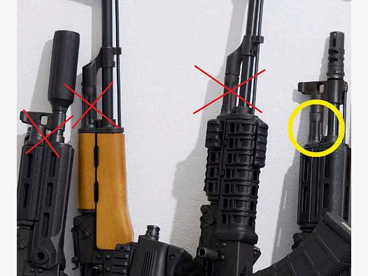 S.U.C.H.E medium-length AK gas tube from Nova module for carbine SKR762 or NAK1 // S.E.A.R.C.H.I.N.G medium-length gas tube for Nova module carbine NAK1 / SKR762