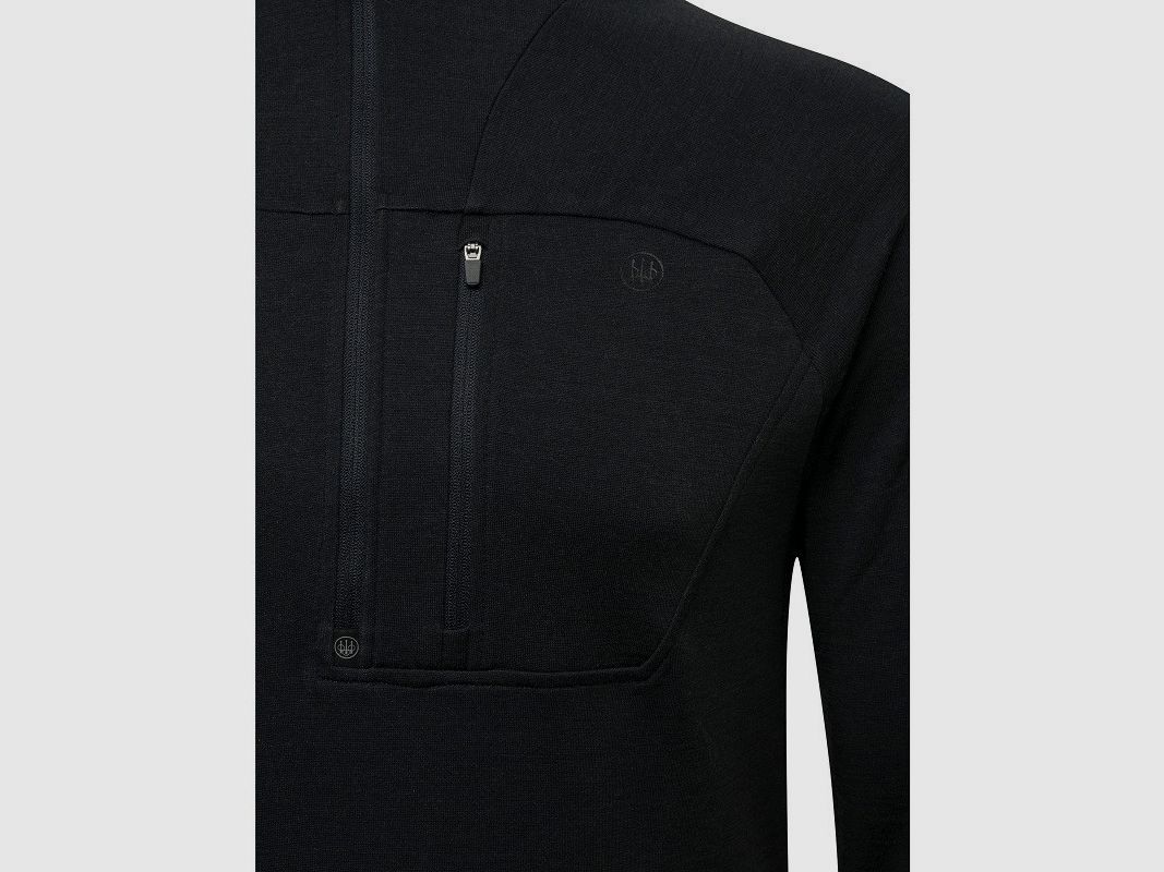 Beretta Apollo Merino Thermo-Hoodie Schwarz, Bild 4 von 6