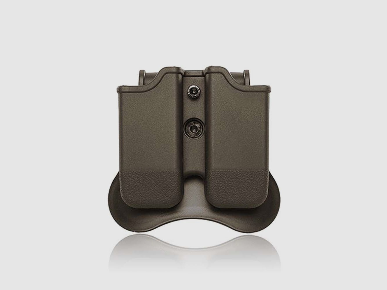 CYTAC Double Magazine Pouch Paddle Glock Standard Frame TAN
