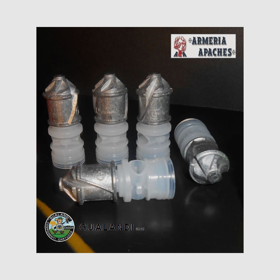 Gualandi Geschoss Kal. 20 25gr Packung 10 Stk