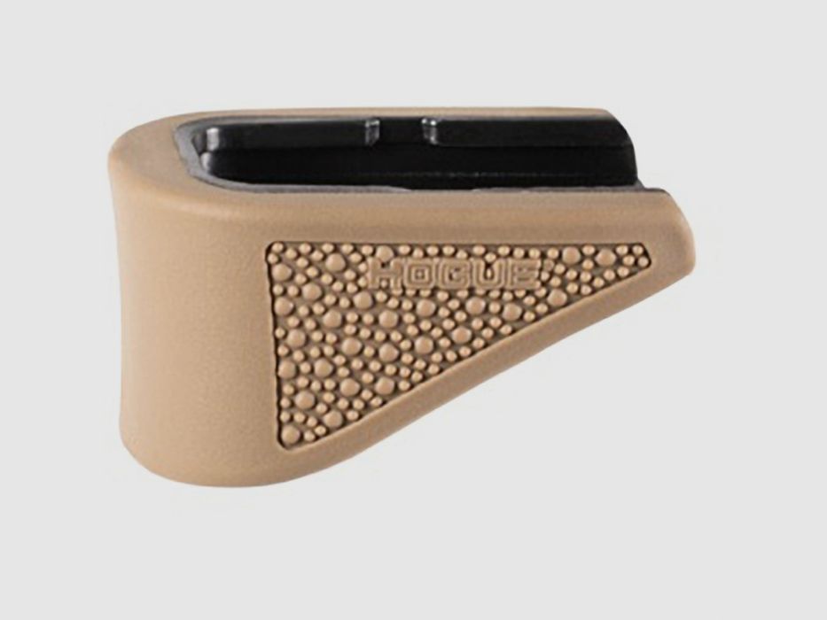 HOGUE OVERMOLDED® ROZSZERZENIE 42® 380ACP MAGAZYNEK HOGUE OVERMOLDED GRIP EXT PODSTAWA DLA GLOCK 42 .380 6RD MAGAZYNÓW FDE, zdjęcie 1 z 2