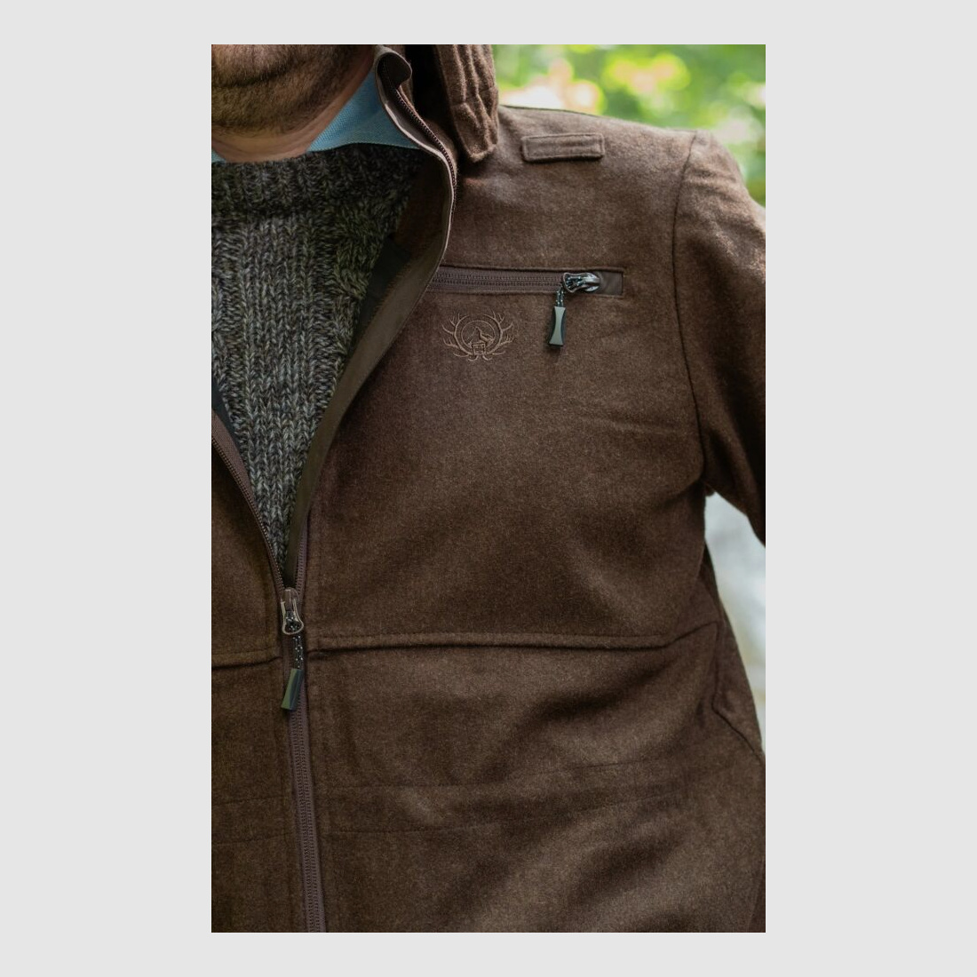 Veste de chasse en Loden HUBI - Ostermayer Chasse