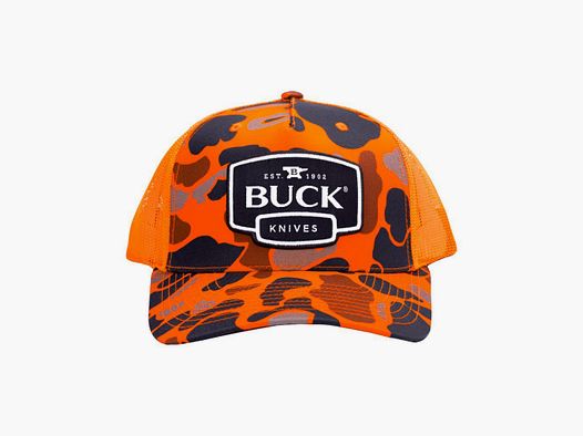 Gorra Buck Camuflaje Naranja