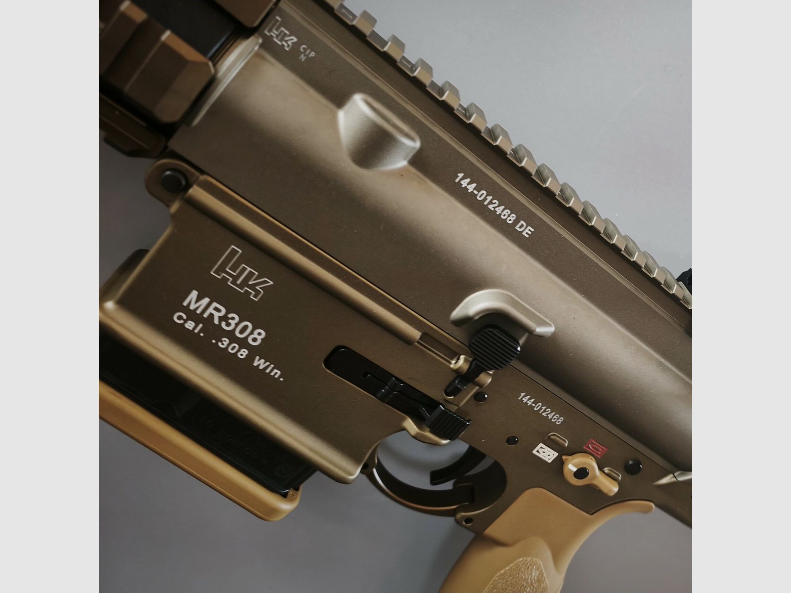 H&K | Heckler & Koch Mr308 mit G28/G28z Handschutz in RAL8000 .308Win (auch .308Win, Bild 6 von 8