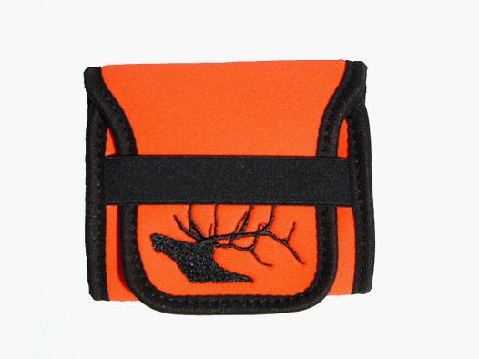 Neopren-Patronenetui orange für 10 Patronen