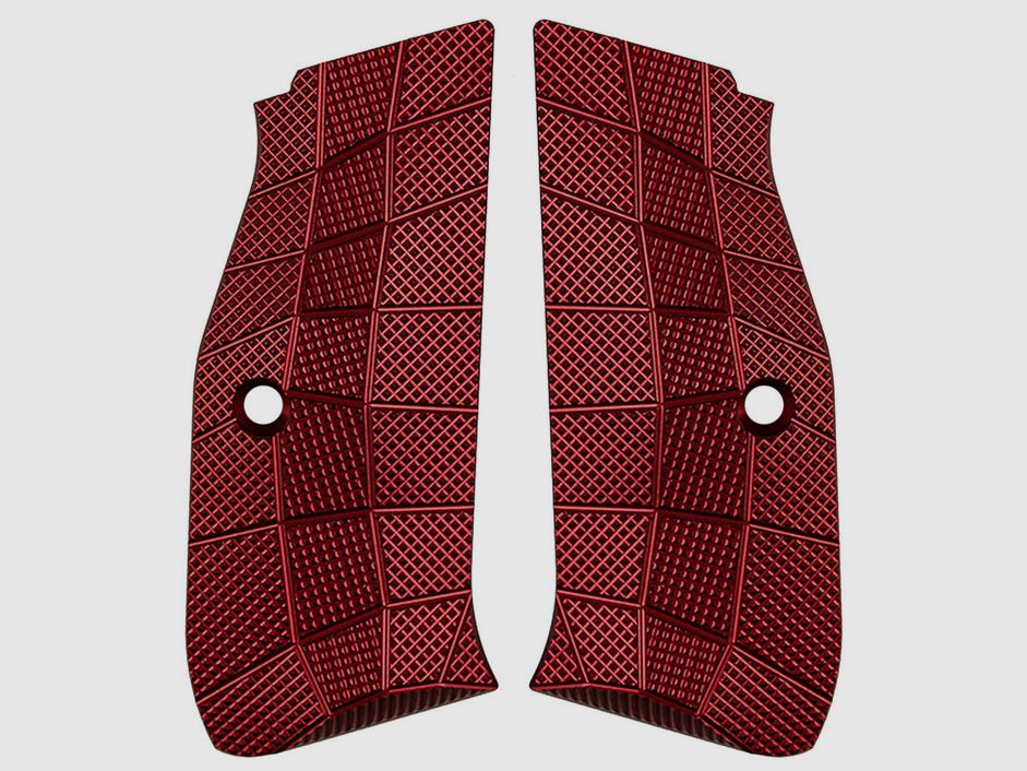 Lok Grips – CZ Shadow 2 / Palm Swell Grid lock / Alluminio Rosso