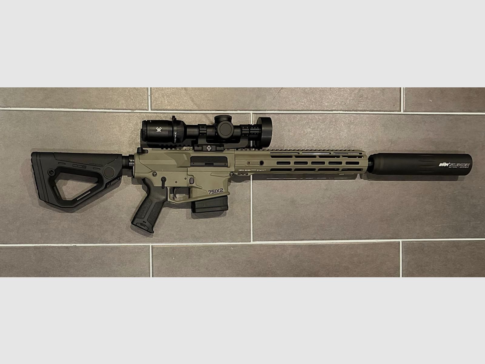 HERA 7SIX2 (.308 Win.) con ERA SOB2 y Vortex FFP-Optic