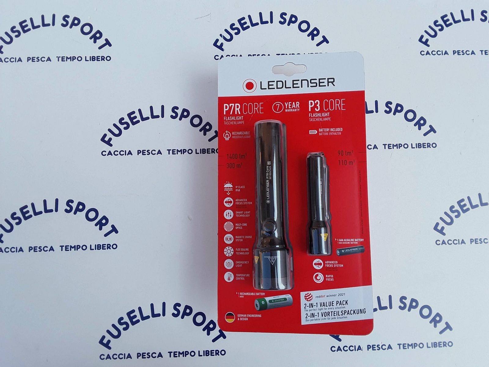 Ledlenser P7R Core et P3 Core, image 1 sur 2