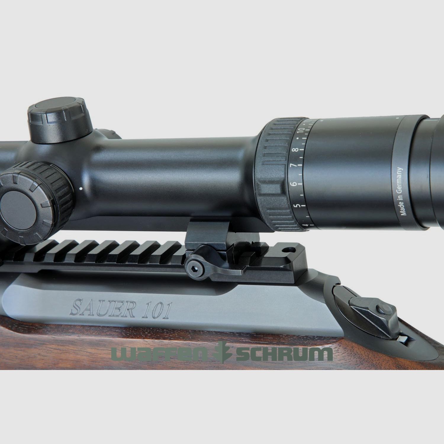 Henneberger Schnellspannmontage Weaver/Picatinny, 2-teilig, mit Hebel