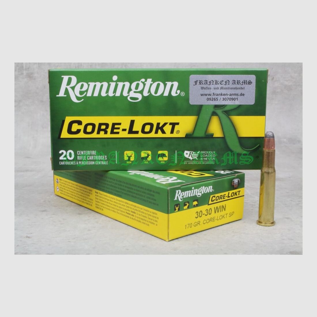 Remington Core-Lokt SP .30-30 Win. 170gr 11,0g 20 Stück Staffelpreise