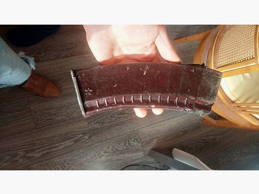 Russisches AK74 Tula Plum Deko Magazin (unbrauchbar/deaktiviert) // CCCP / Yunker