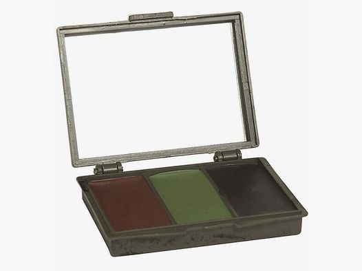 Masking cream – Green, brown, and black – With mirror